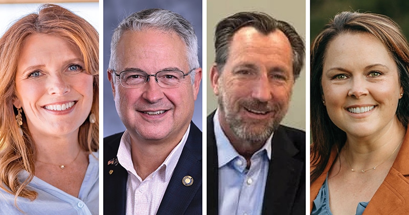 Christine Drazan, Ed Diehl, Chris Dudley and Danielle Bethell